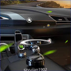 Car Solar Star Ring Car Aromatherapy With Car Showpiece