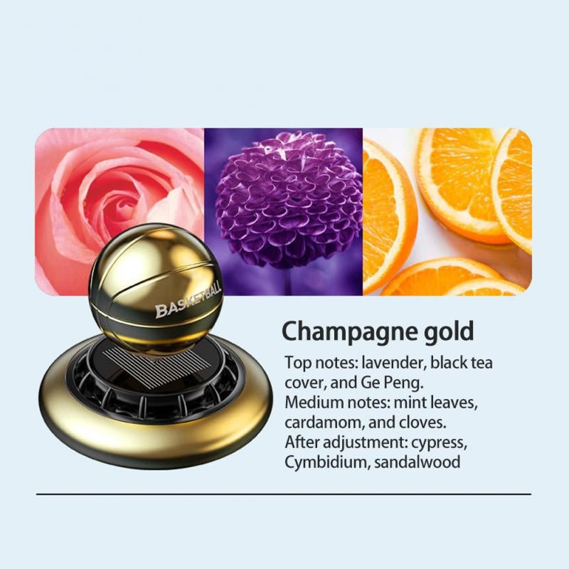 Basket Ball Car Solar Perfume 3 color