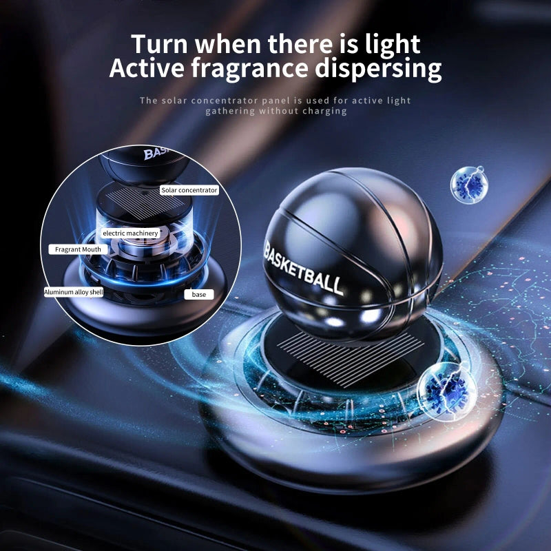 Basket Ball Car Solar Perfume 3 color