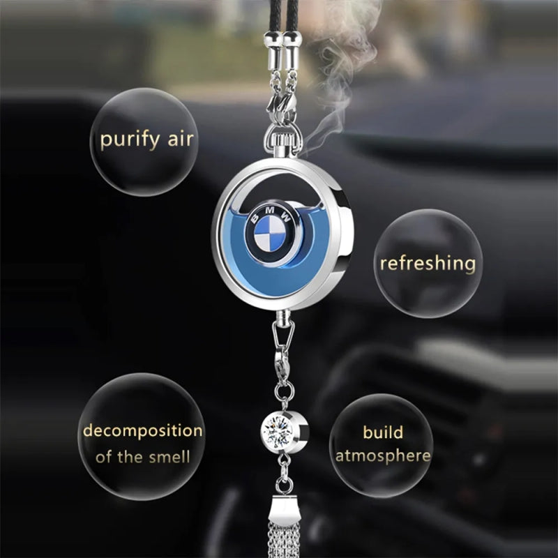 Premium Car Logo Hanging Air Freshener – Long-Lasting Freshness for Your Car