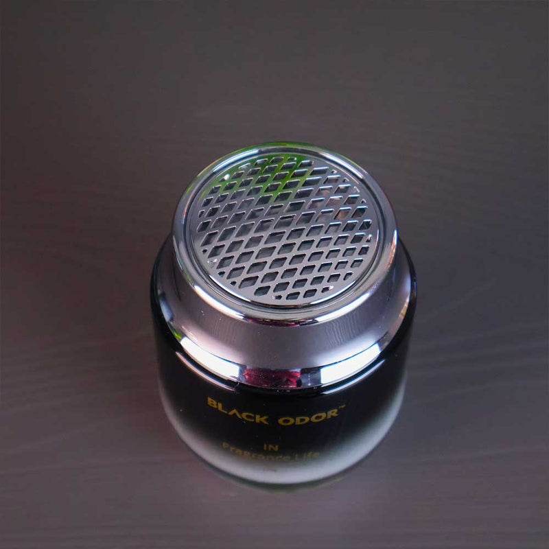 Black Odor Gel Air Freshener Stylish and Effective Odor Eliminator for Car