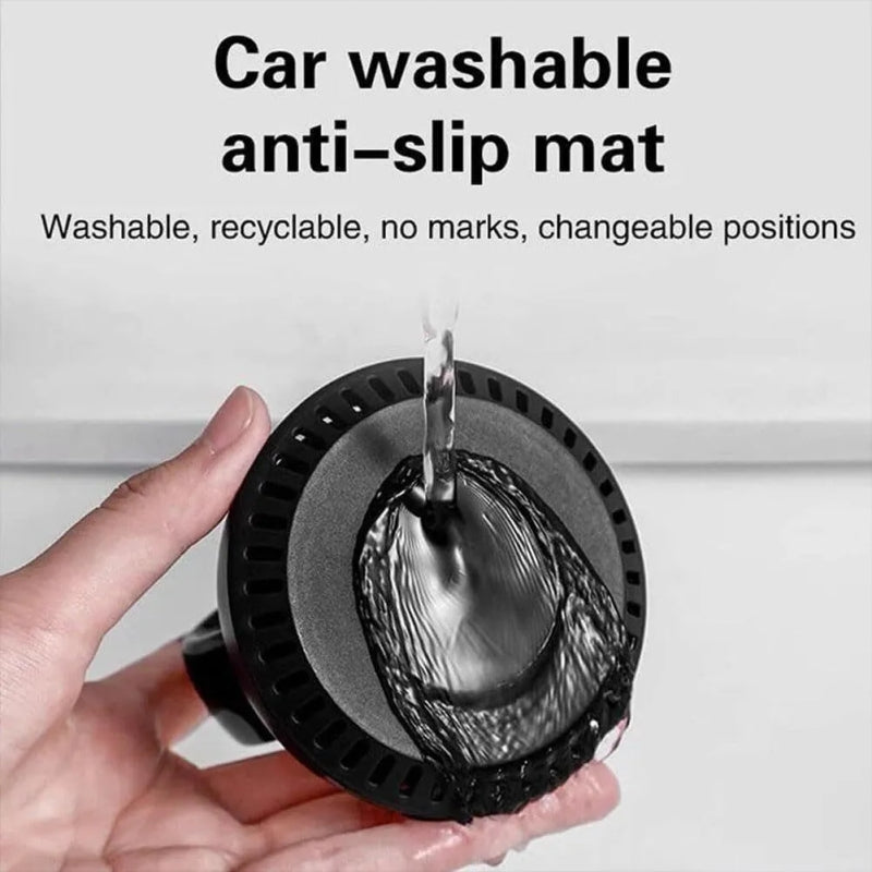 Solar Car Air Freshener Car Lucky Ornaments And Aroma Diffuser, Rotating Solar Powered Car Aromatherapy