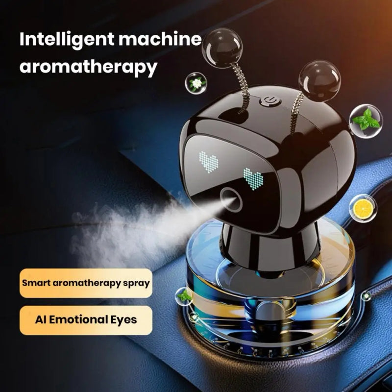 Robot Car Humidifier Intelligent Aromatherapy Enhance Your Drive with Smart Comfort