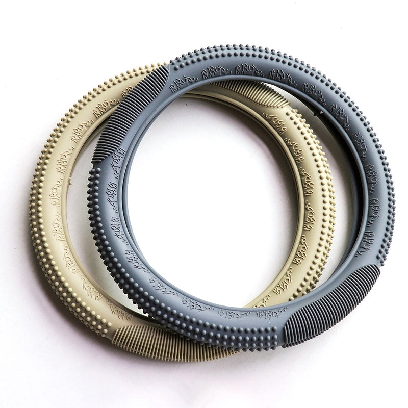 Premium Car Silicone Steering Cover – Universal Fit & Easy Grip