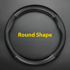 Carbon Fiber Steering Wheel Cover – Premium Style & Comfort for Your Car