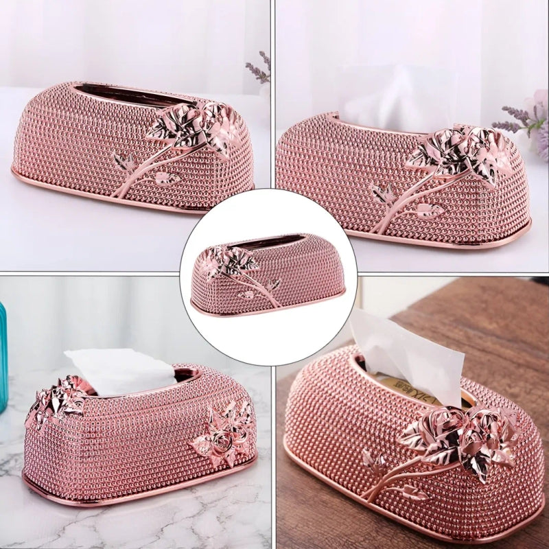 Luxury Drawout Tissue Box, European-style Tissue Box