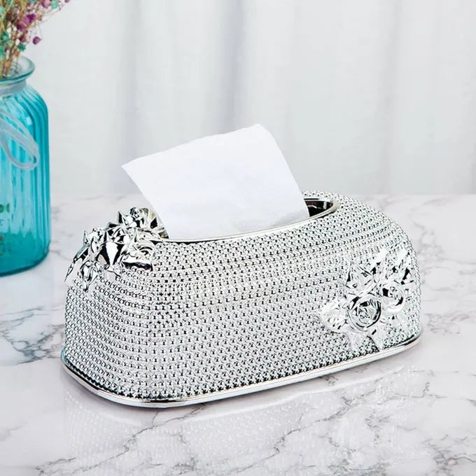 Luxury Drawout Tissue Box, European-style Tissue Box
