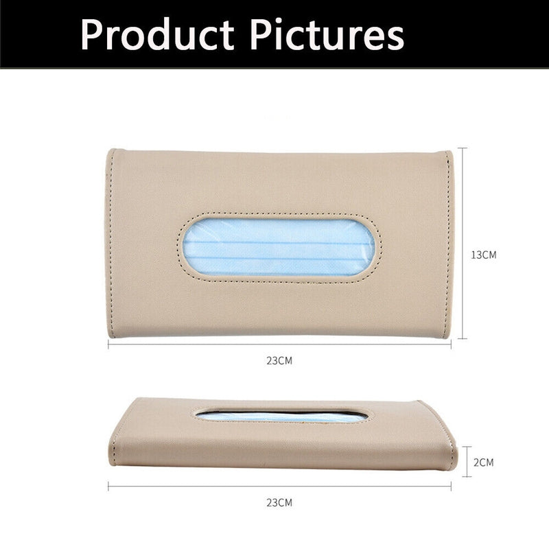 Car sun visor tissue box holder tissue box holder for car