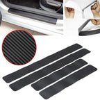 Carbon Fiber Car Door Sill Protectors 4pcs Set– Stylish And Durable Protection for Your Car!