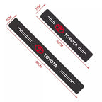 Carbon Fiber Car Door Sill Protectors 4pcs Set– Stylish And Durable Protection for Your Car!