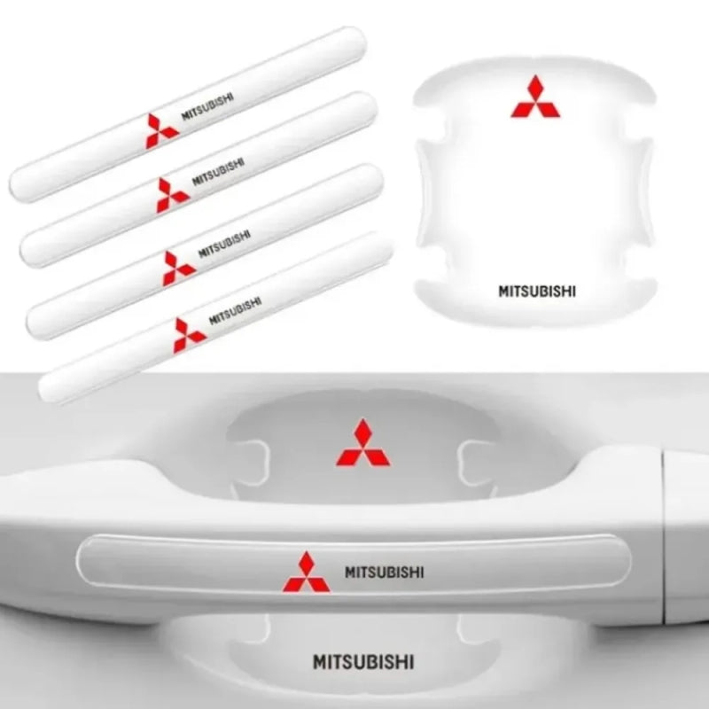 Car Door Handle Scratch Protector 4-Piece Set – Durable Protection Against Scratches and Scuffs