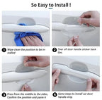 Car Door Handle Scratch Protector 4-Piece Set – Durable Protection Against Scratches and Scuffs