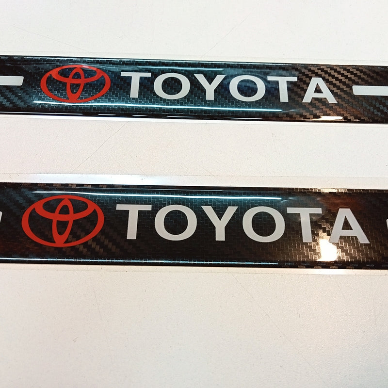 Carbon Fiber Car Door Sill Sticker Protectors High Quality 4 pcs