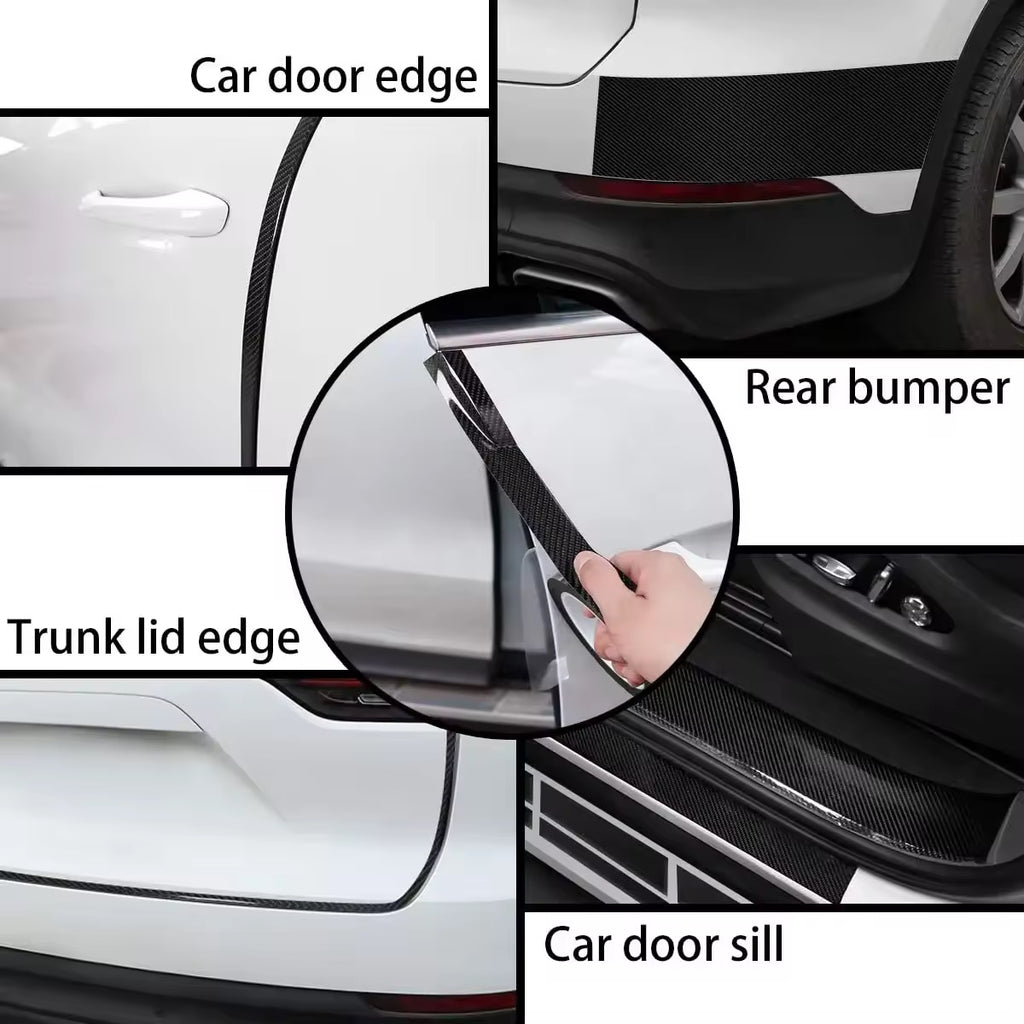 Universal Car Door Sill Stickers Tap – Durable Protection and Stylish Decor for Your Vehicle