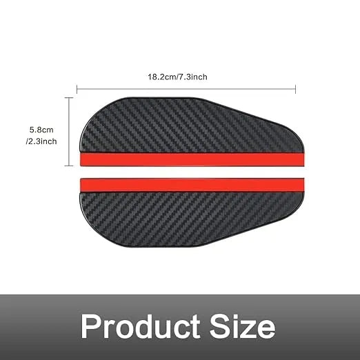 Car Mirror Rain Shield 2 pcs Set