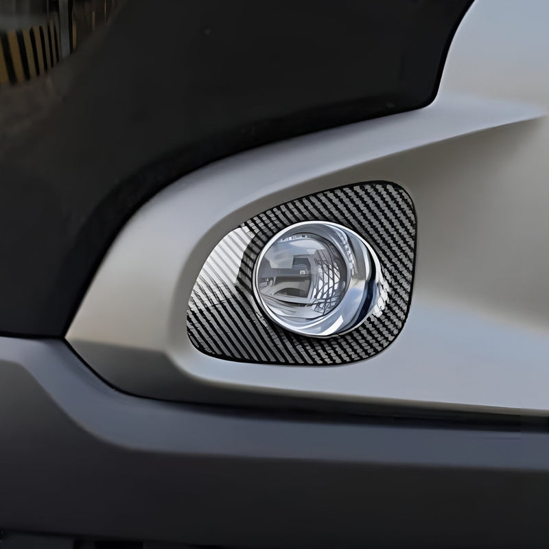 Car Carbon Fiber Fog Light Cover For Corolla Cross
