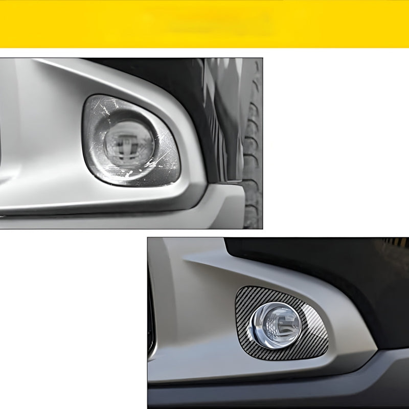 Car Carbon Fiber Fog Light Cover For Corolla Cross