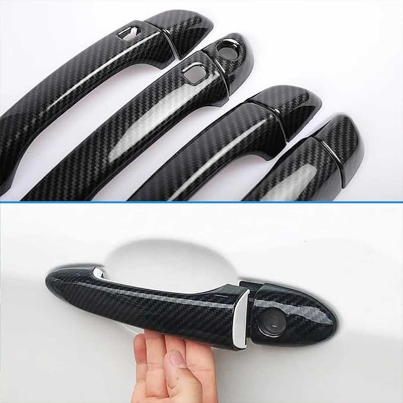 Premium Car Carbon Door Handle Cover – Stylish Protection and Sleek Design for Corolla Cross Car