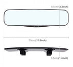 Door Wing Mirror Glass Car Truck Interior CAR REAR VIEW MIRROR Blind Spot Adjustable Wide Angle Curved Mirror