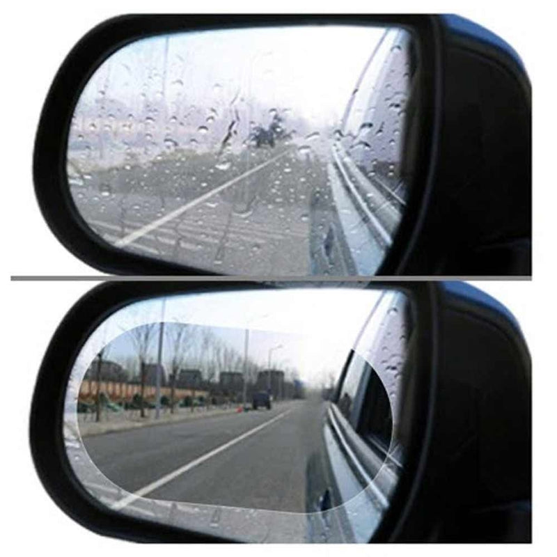Anti-Fog Protective Film HD Anti-Water, Anti-Mist, Anti-Fog, Waterproof Oblong Rearview Side Mirror