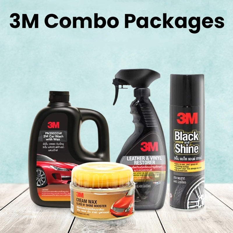 3M Car Care Combo Package