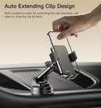 yesido C173 car phone holder car navigation 360 rotating suction cup telescopic rod holder