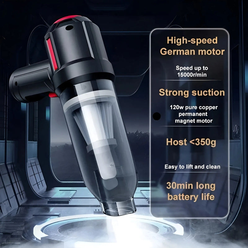 Suitu Powerful Wireless Vacuum Cleaner for Car and Home Cleaning