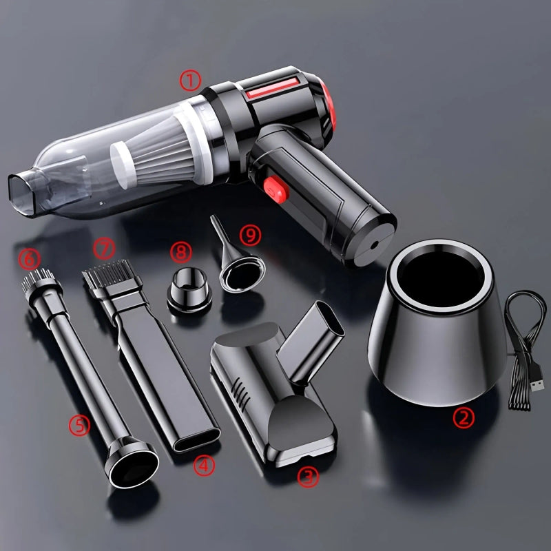 Suitu Powerful Wireless Vacuum Cleaner for Car and Home Cleaning