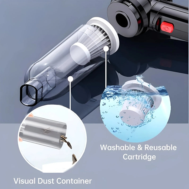 Suitu Powerful Wireless Vacuum Cleaner for Car and Home Cleaning