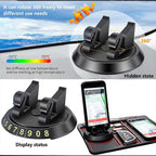 Non-Slip Phone Pad for 4-in-1 Car Multifunctional Mobile Holder, Parking number Perfume and mobile mat
