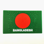Bangladesh Flag Mobile Mat Non-Slip Car Dashboard 1pes