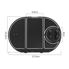 6 in 1 Car Dashboard Non Slip Mobile Mat Mobile Phone Holder, Augot 360° Rotatable Car Anti-Skid Pad