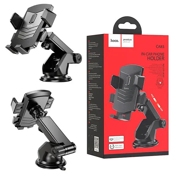 Hoco CA83 Car Mobile holder Adjustable For Car Dashboard And Glass