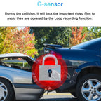 Smart Car 4G Dash Cam | FHD 1080P | Cloud Live Recording | Mobile App Control | 24/7 Remote Monitoring | WiFi Hotspot | GPS Tracker | G-Sensor | Dual Lens Front & Rear Camera