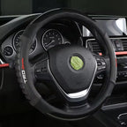 TRD Silicon and Carbon Fiber Leather Car Steering Wheel Cover