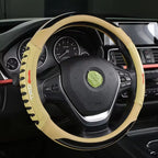TRD Silicon and Carbon Fiber Leather Car Steering Wheel Cover