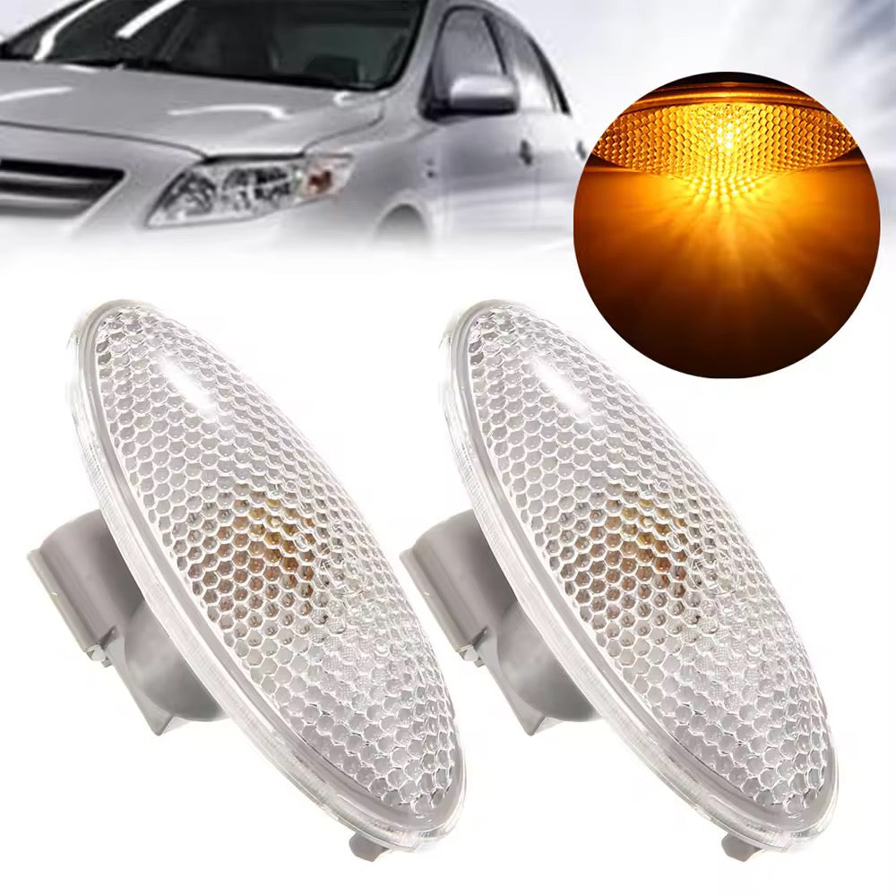 Ultra-Bright Car Side Indicator Light 2Pcs – Sleek Look and Superior Visibility
