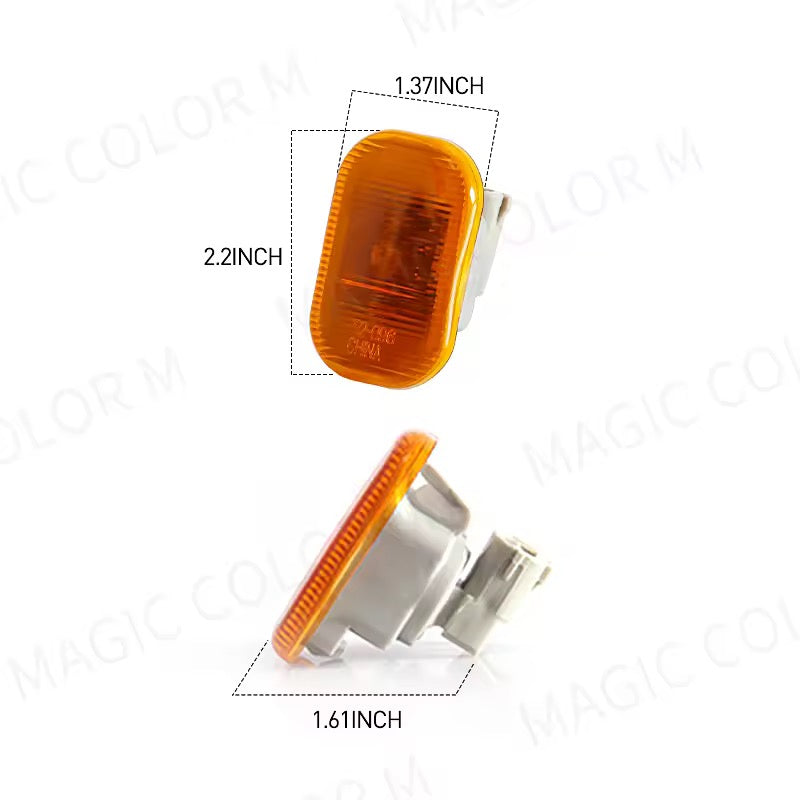 High-Quality Car Side Indicator Light for Toyota 2pcs – Improved Visibility and Night Safety