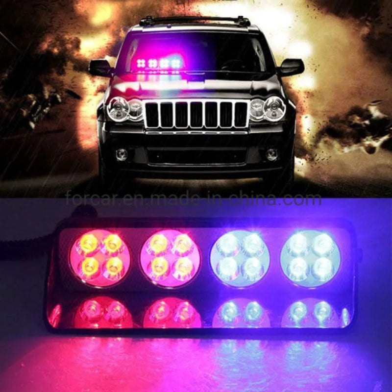 Car Dashboard VIP Light LED | Warning Light | Stylish Police Light for Car Interior