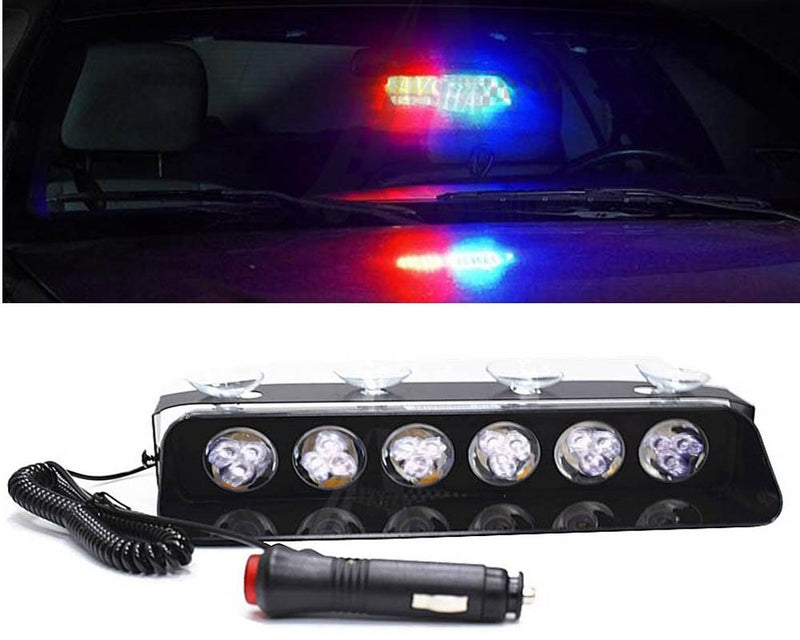Car Dashboard VIP Light LED | Warning Light | Stylish Police Light for Car Interior