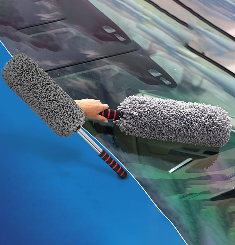 High-Quality Microfiber Car Duster– Multi-Purpose Cleaning for Car Ultra Soft Microfiber & Scratch-Free Cleaning