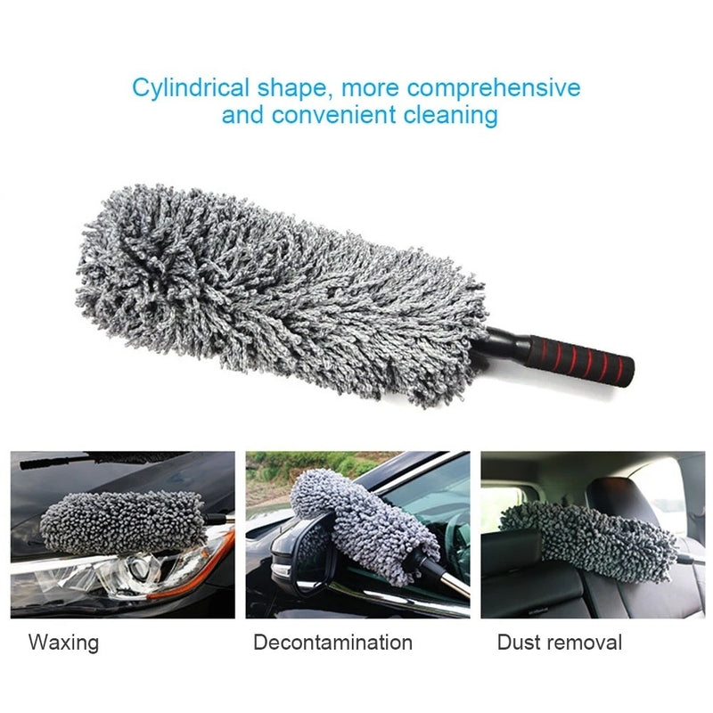 High-Quality Microfiber Car Duster– Multi-Purpose Cleaning for Car Ultra Soft Microfiber & Scratch-Free Cleaning