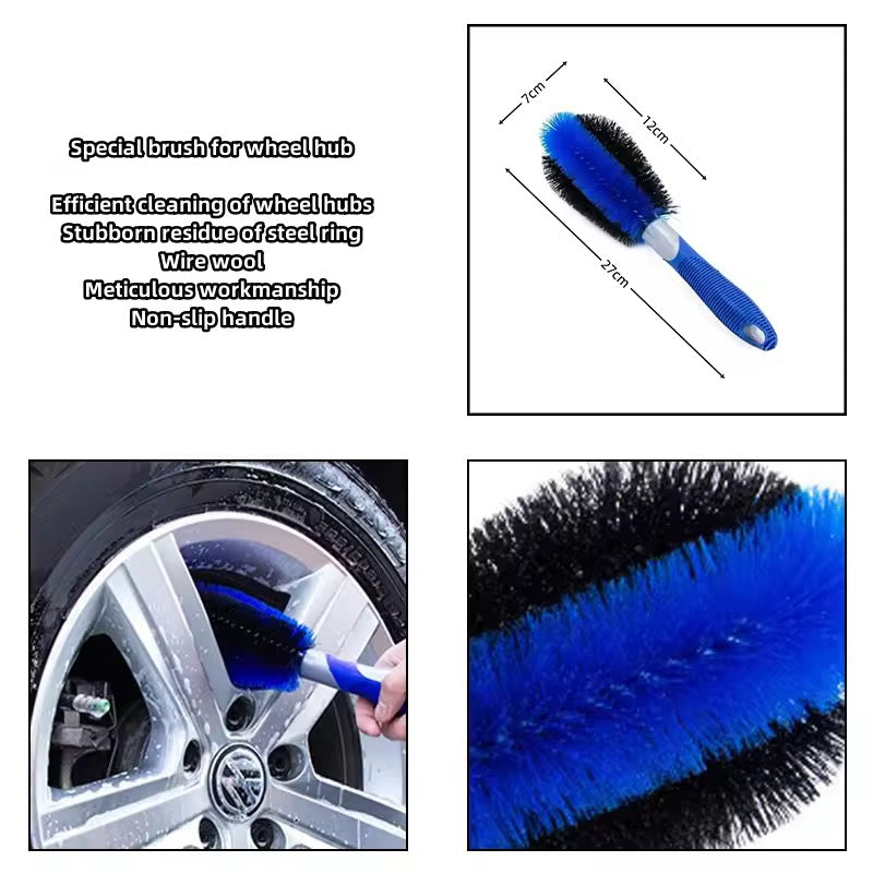 Car Wheel Cleaning Brush Premium Quality – Perfect for Deep Cleaning Tires and Rims