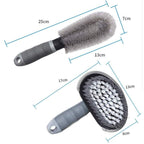 Car Tire and Ring Brush combo pack 2ps