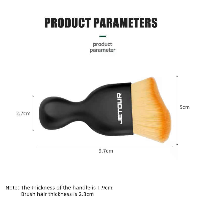 Soft Cleaning Brush for Car Interior with Cover, Air Vent Cleaning, Dashboard Cleaning