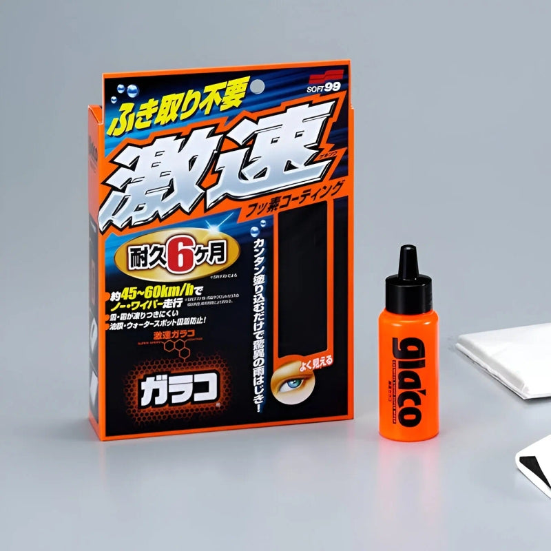 Soft99 Glaco Quick Type Water Repellent – Ultimate Car Windshield and Glass Protection