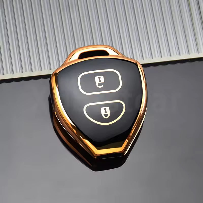 Auto Shell Fob Protector For Toyota RAV4 Crown Avalon Venza Corolla Camry Reiz Matrix Auris TPU Car Key Case Cover Accessories