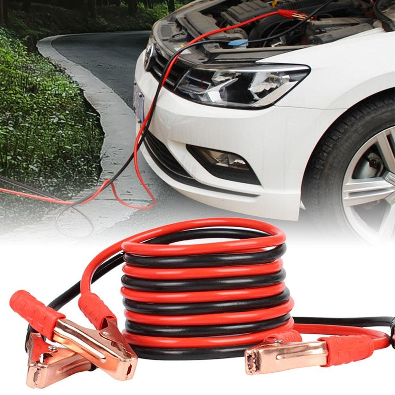 Heavy-Duty Emergency Car Battery Booster Cables – Stay Prepared Anytime!