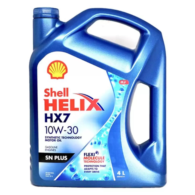 SHELL HELIX HX7 10W-30 MOTOR OIL SEMI SYNTHETIC 4L