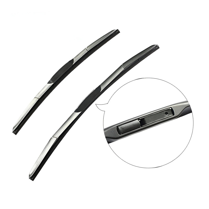 Jing Xian Sheng Windshield Wiper Blades 16+24 Inches for Maximum Clarity